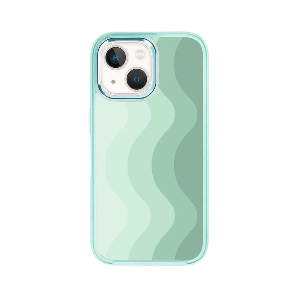 MagSafe iPhone 14 Plus Green Wave Case