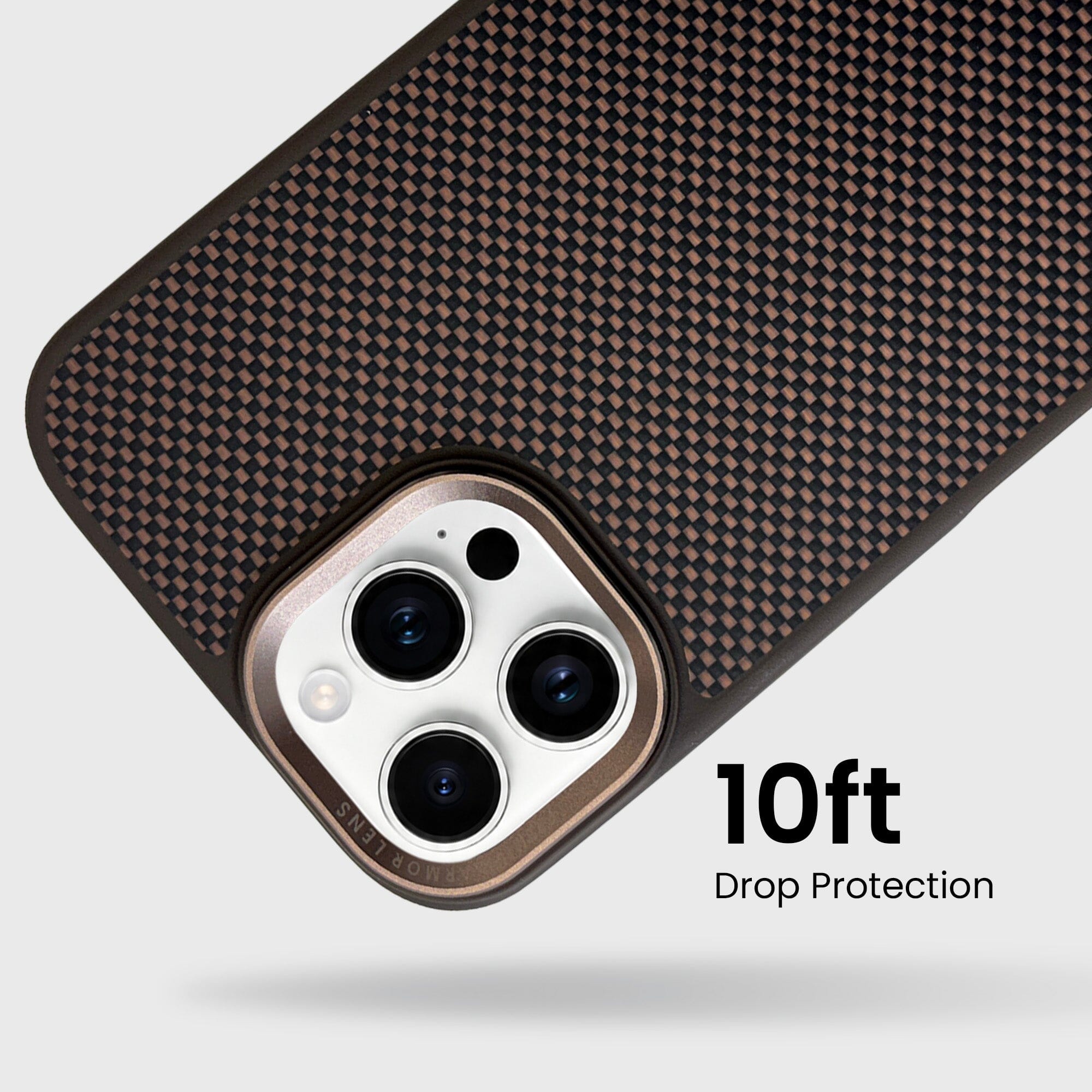iPhone 16 Pro Max Aramid Fiber Weave Pattern Case