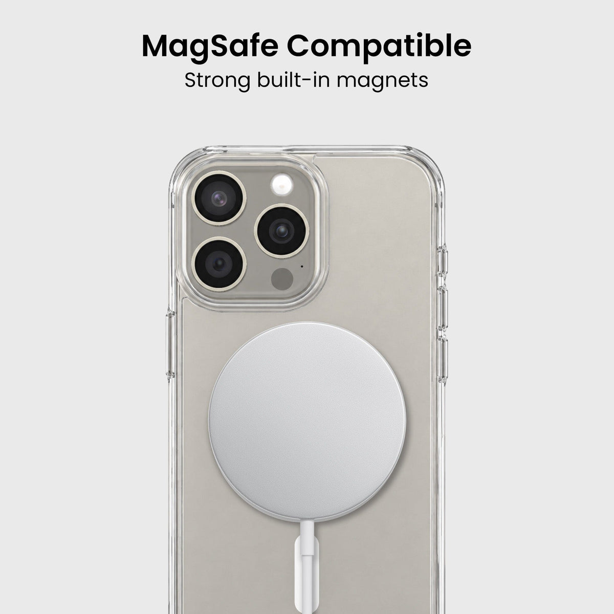 iPhone 15 Pro Max Clear Case With MagSafe