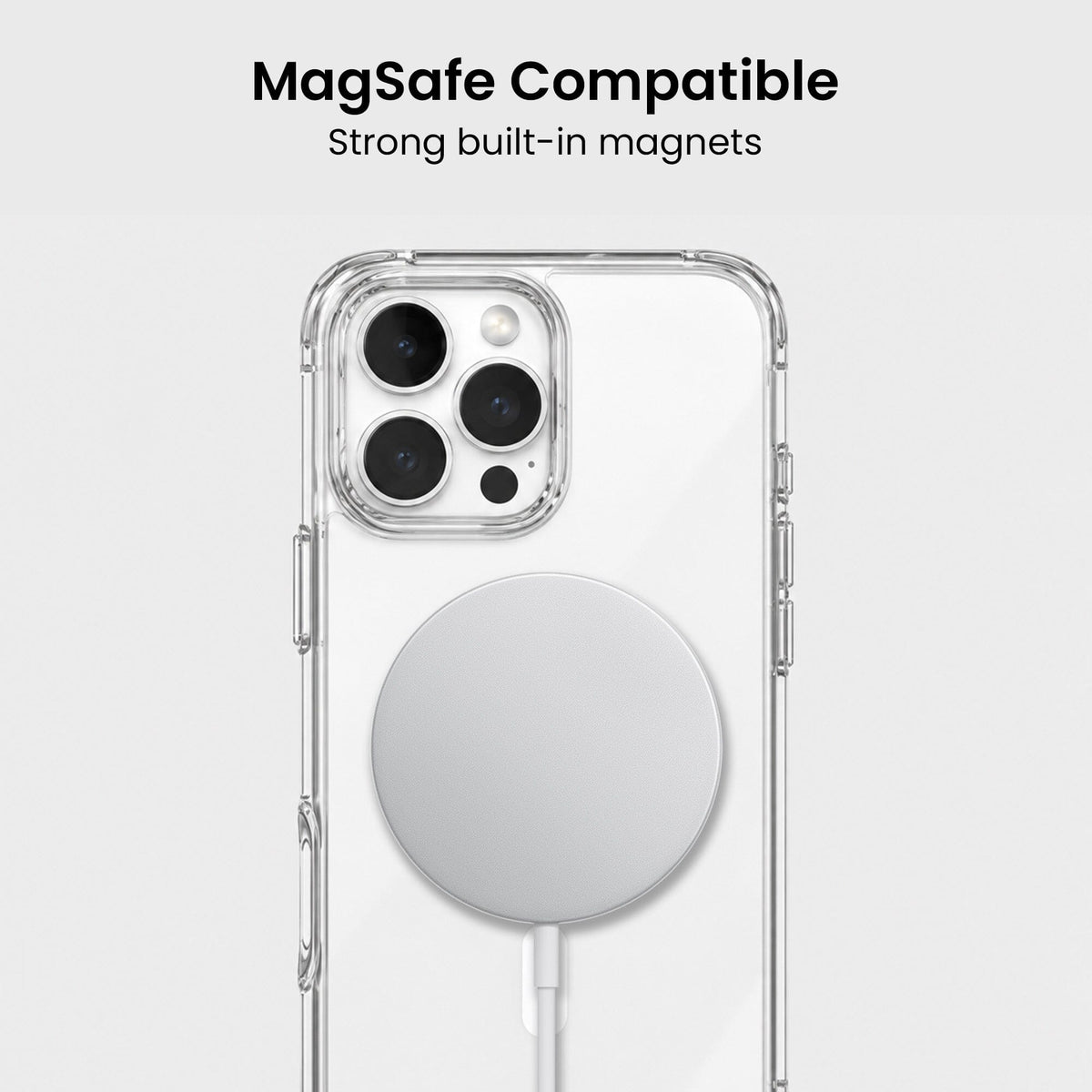 iPhone 16 Plus Clear Case with MagSafe
