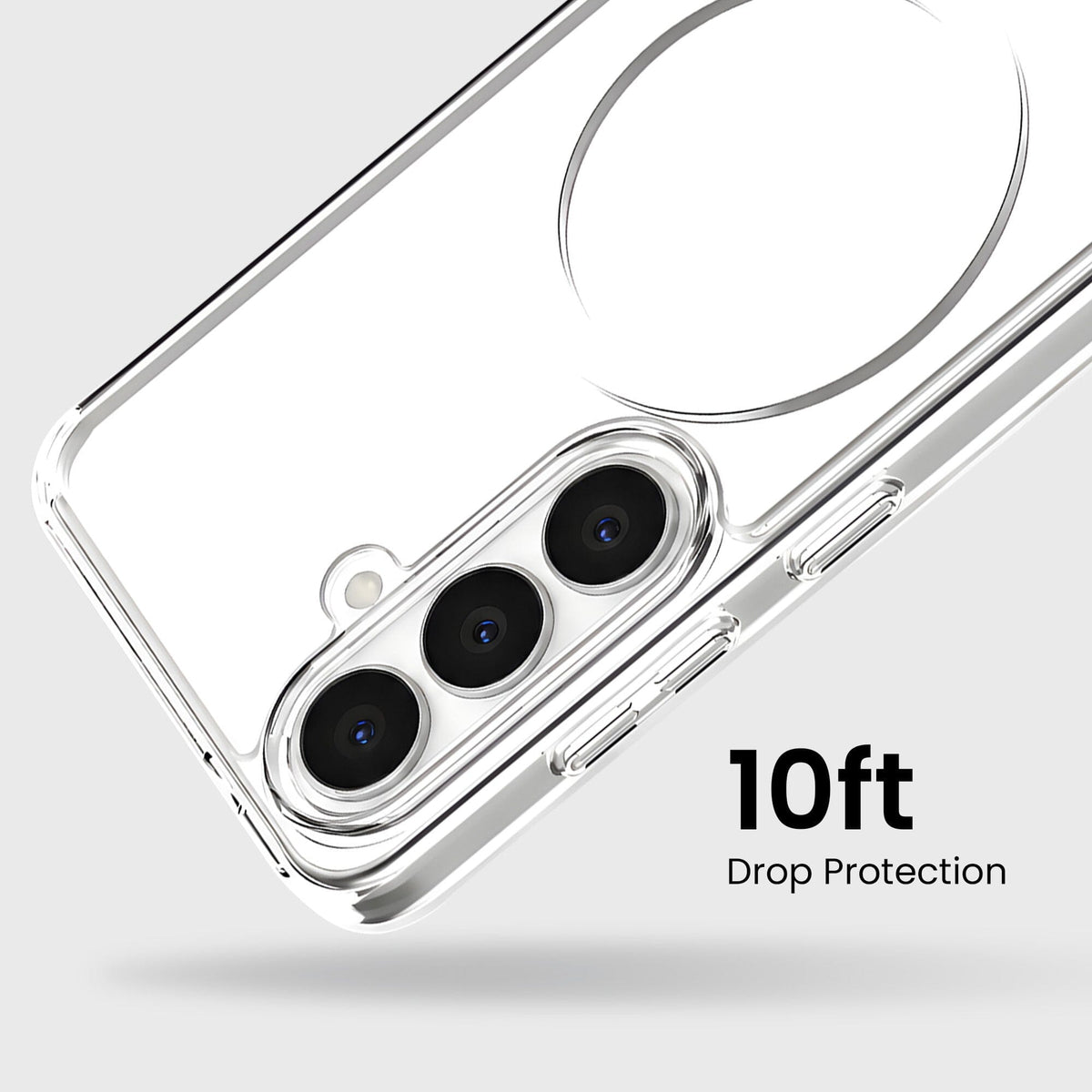 Samsung Galaxy S26 Plus Clear Case with MagSafe
