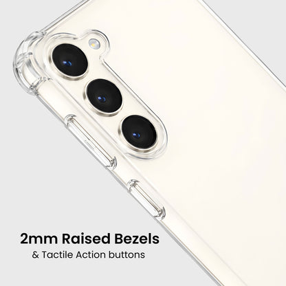 Antimicrobial Samsung Galaxy S23 Plus Clear Case