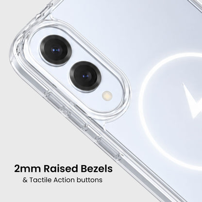 Samsung Galaxy S25 Edge Clear Case with MagSafe