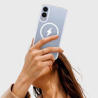 Samsung Galaxy S25 Edge Clear Case with MagSafe