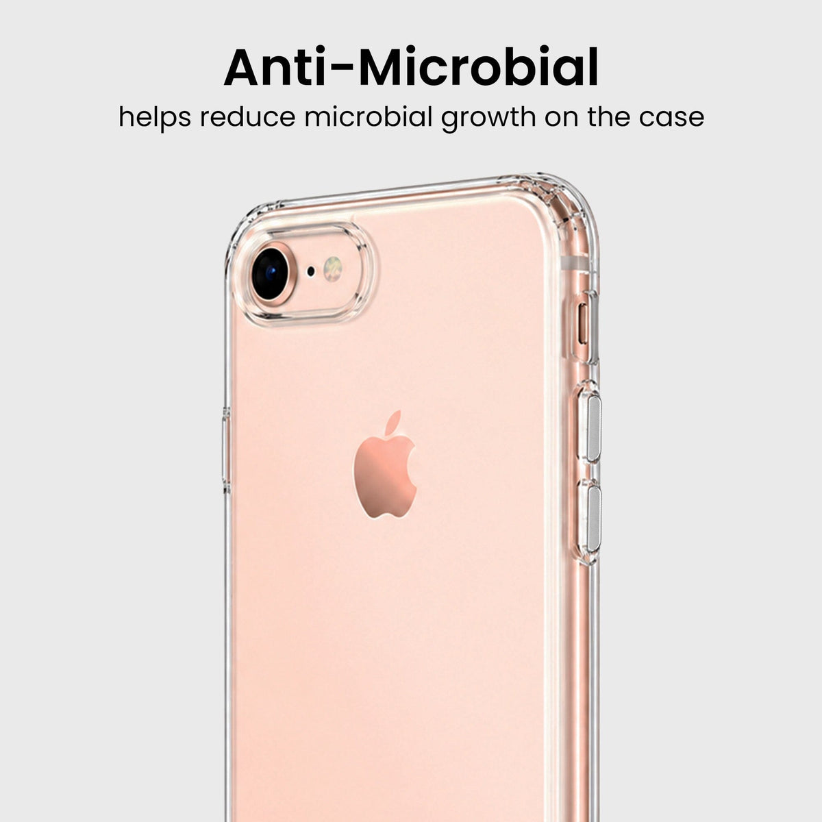 Antimicrobial iPhone 7 / 8  Clear Case