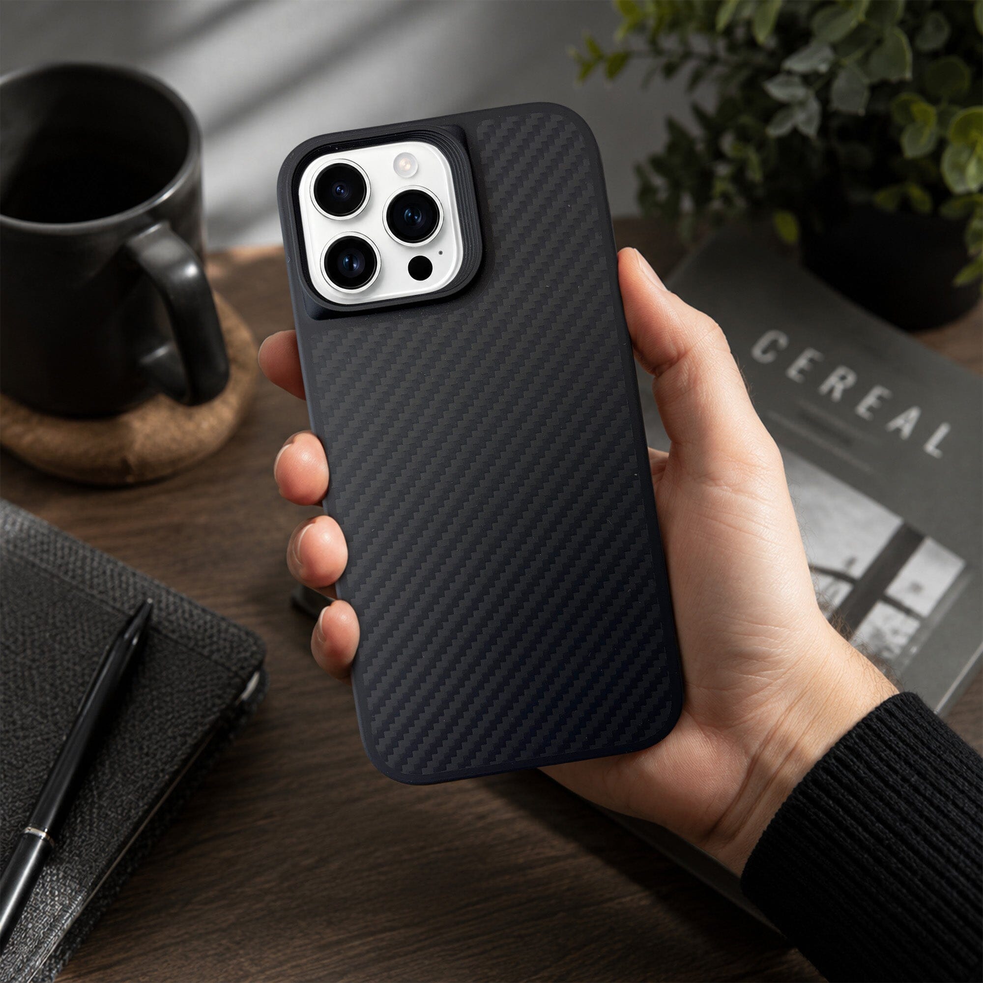iPhone 16 Pro Max Aramid Fiber Military-Grade Protective Case