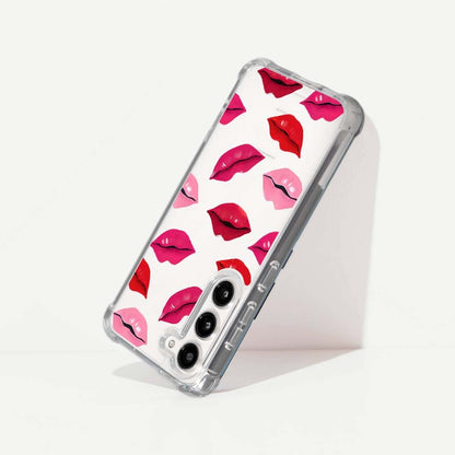 Samsung Galaxy S24 Lips Design Clear Case