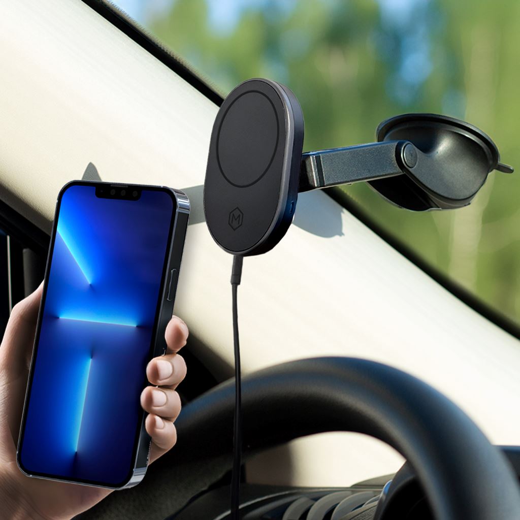 MagSafe Wireless Car Charger Suction Cup Mount (Version 2.0)