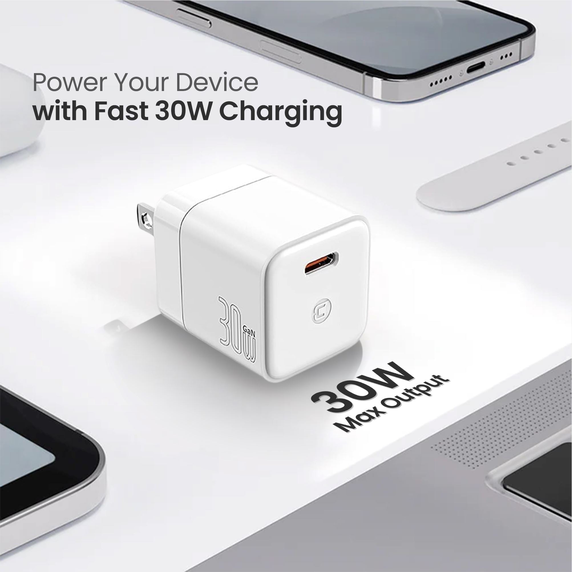 GaN 30W Wall Charger