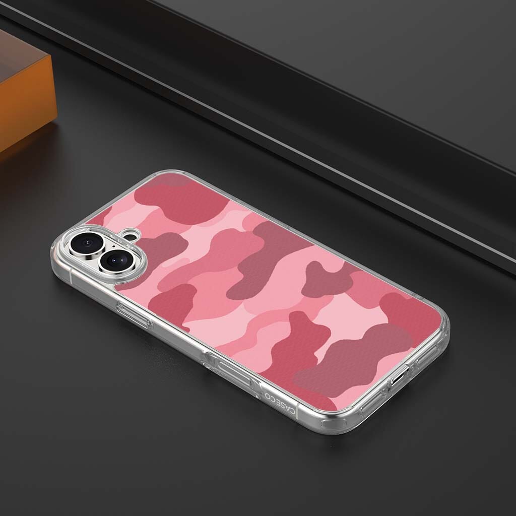 MagSafe iPhone 16 Pink Camo Case