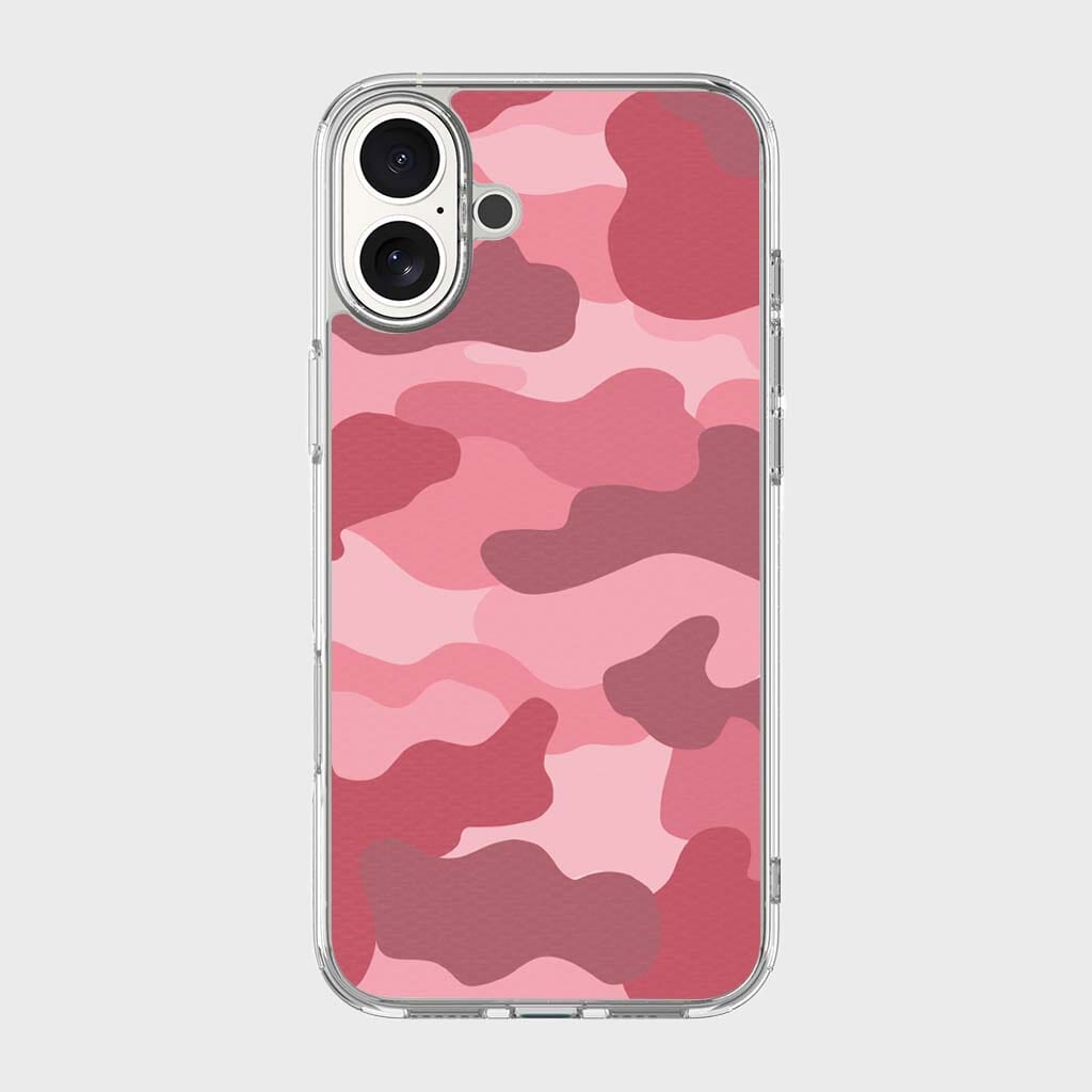 MagSafe iPhone 16 Pink Camo Case