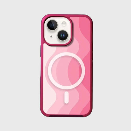 MagSafe iPhone 14 Pink Wave Case