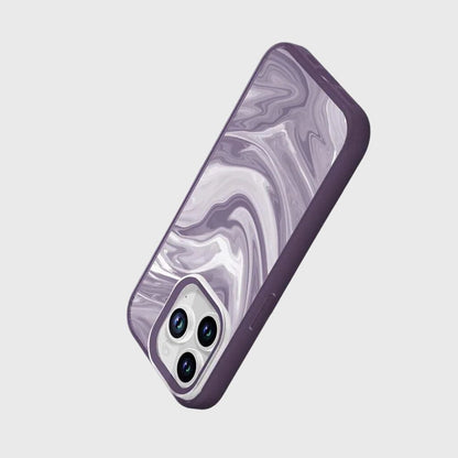 iPhone 15 Pro Case With MagSafe - Purple Swirl