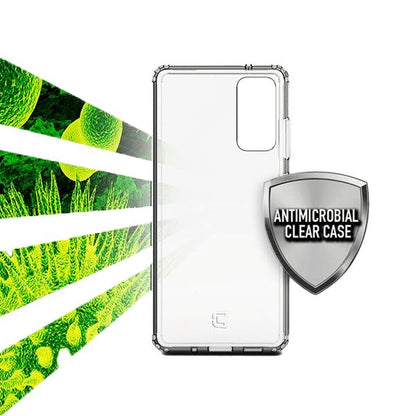 Antimicrobial Samsung Galaxy S20 FE Clear Case