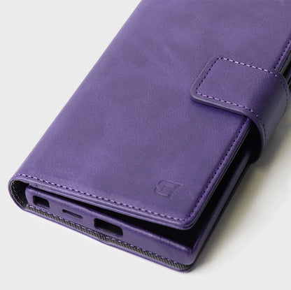 Samsung Galaxy S24 Ultra RFID Blocking Wallet Case With MagSafe And 5 Card Slots