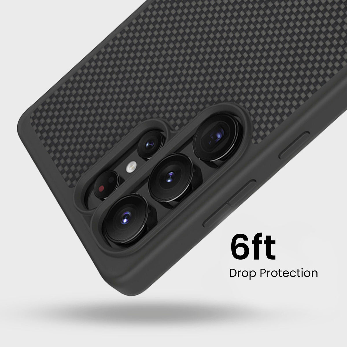Samsung Galaxy S26 Ultra Aramid Fiber Weave Military-Grade Protective Case