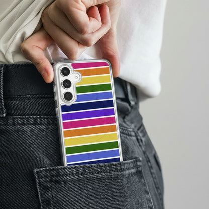 Samsung Galaxy S26 Clear Design Case - Pride