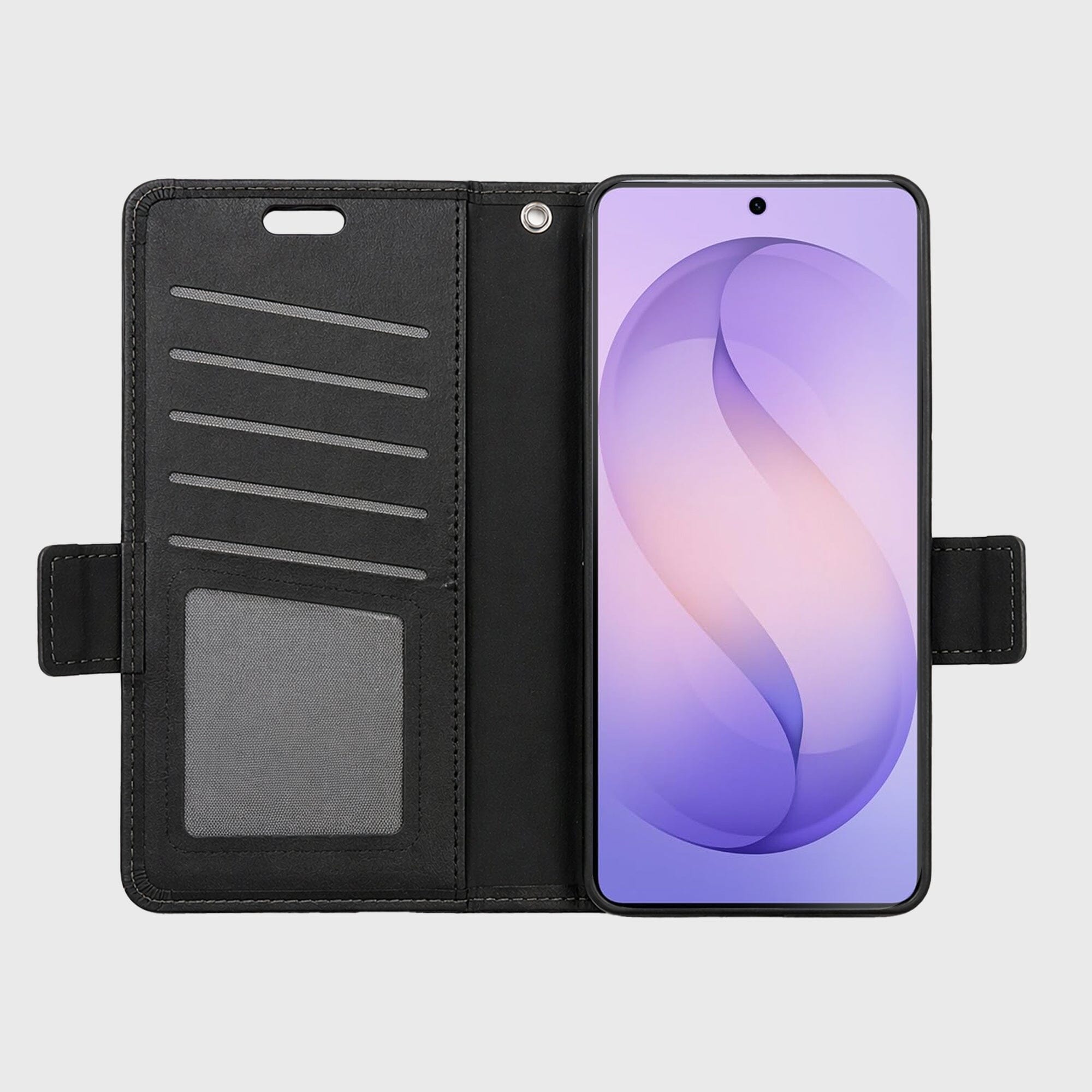Samsung Galaxy S26 Ultra Leather Wallet Case With MagSafe | RFID Blocking + 5 Card Slots