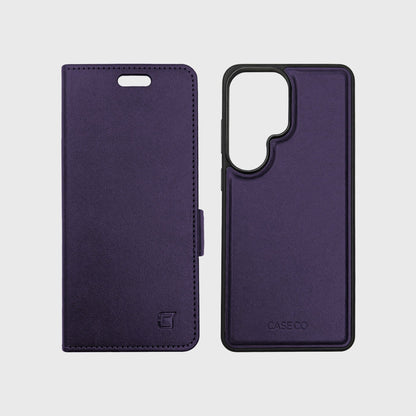 Samsung Galaxy S26 Ultra Leather Wallet Case With MagSafe | RFID Blocking + 5 Card Slots