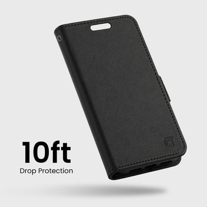 Samsung Galaxy S26 Ultra Leather Wallet Case With MagSafe | RFID Blocking + 5 Card Slots