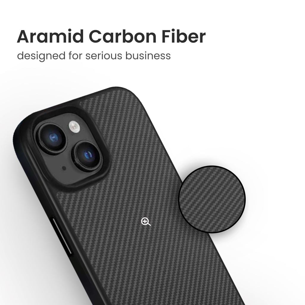 iPhone 15 Aramid Fiber Case With MagSafe