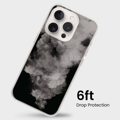 iPhone 15 Pro Max Case With MagSafe - White Cloud