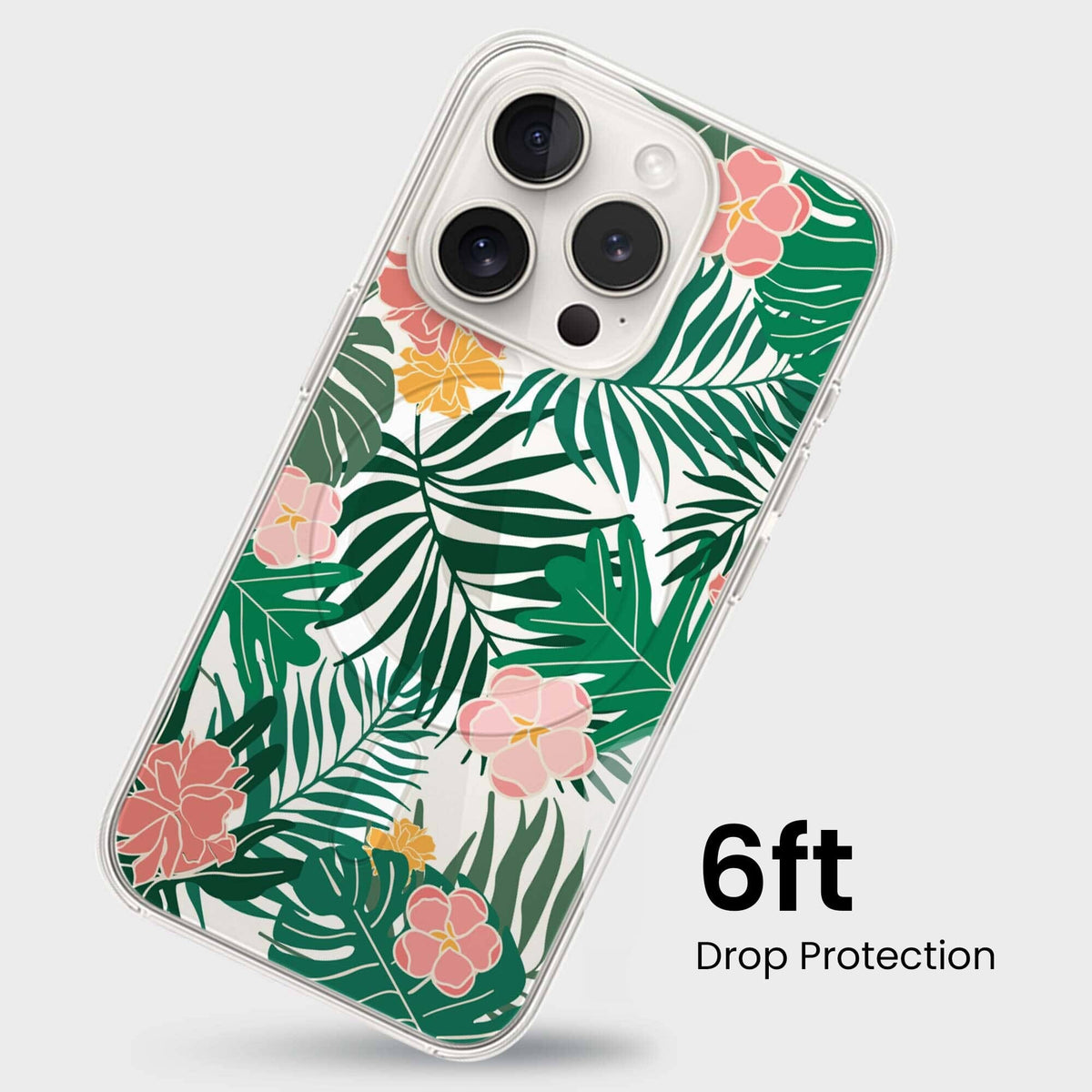 iPhone 15 Pro Case With MagSafe - Wild Flower
