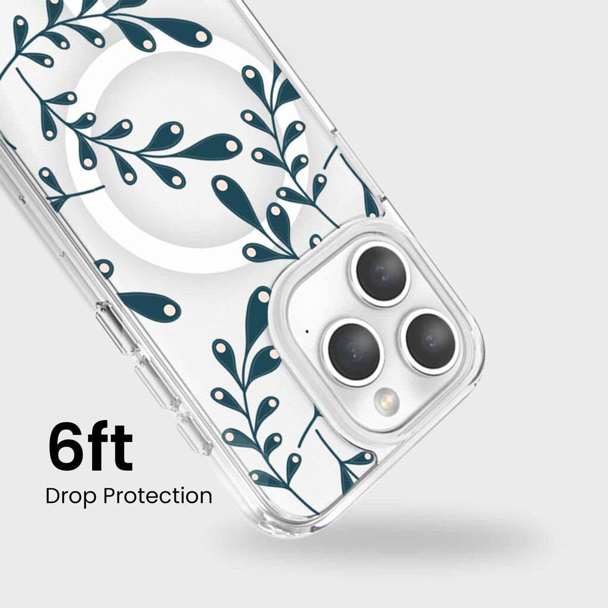 iPhone 15 Pro Clear Case - Lullaby Design