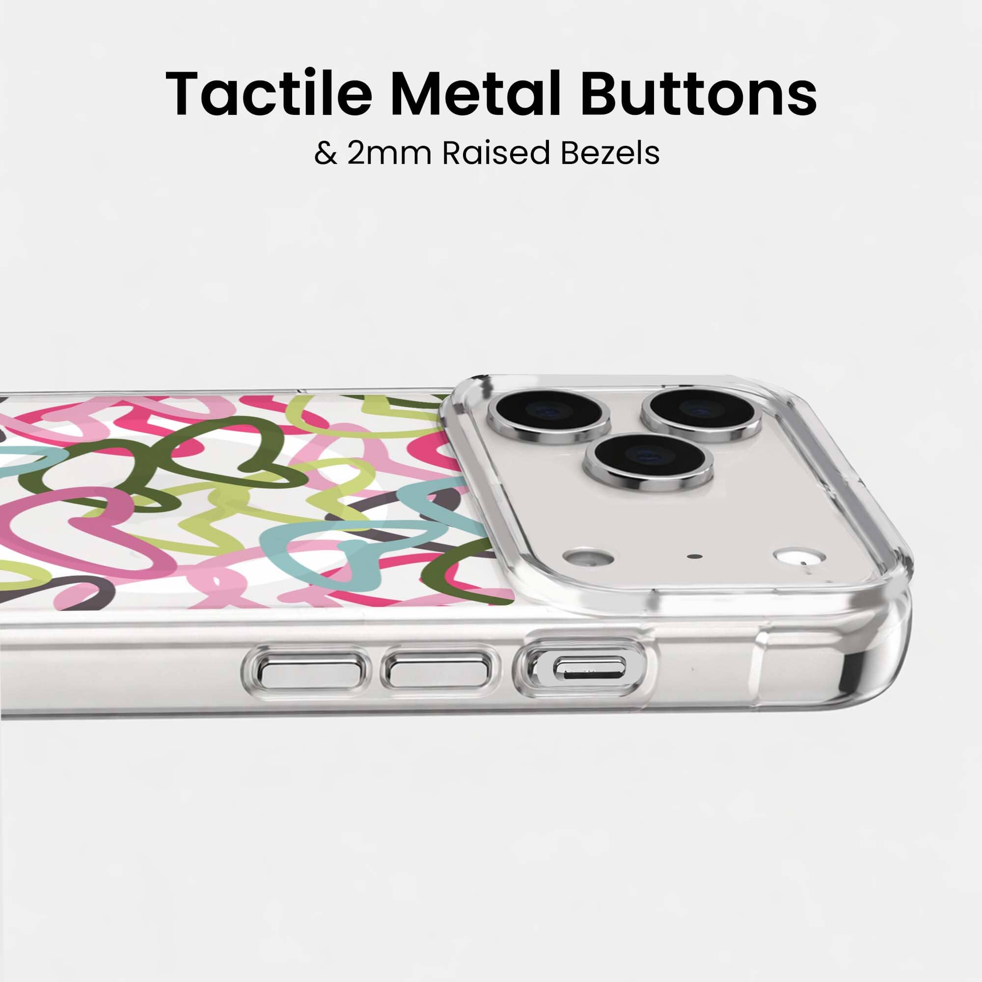 iPhone 17 Pro Clear Case - Graffiti Design
