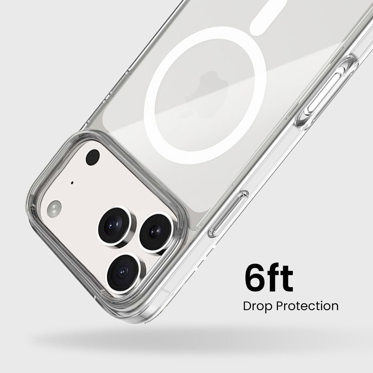 iPhone 18 Pro Max Clear Case with MagSafe
