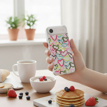 iPhone Air Clear Case - Graffiti Design