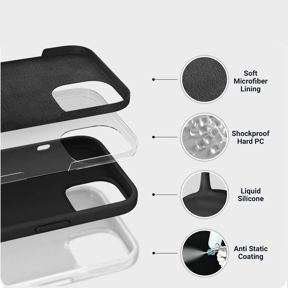 iPhone 15 Silicone Case With MagSafe