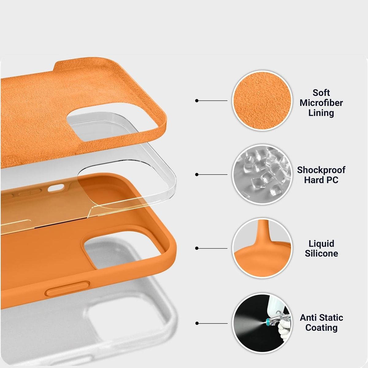 iPhone 15 Silicone Case With MagSafe