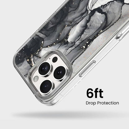 iPhone 16 Pro Case With MagSafe - Black Marble