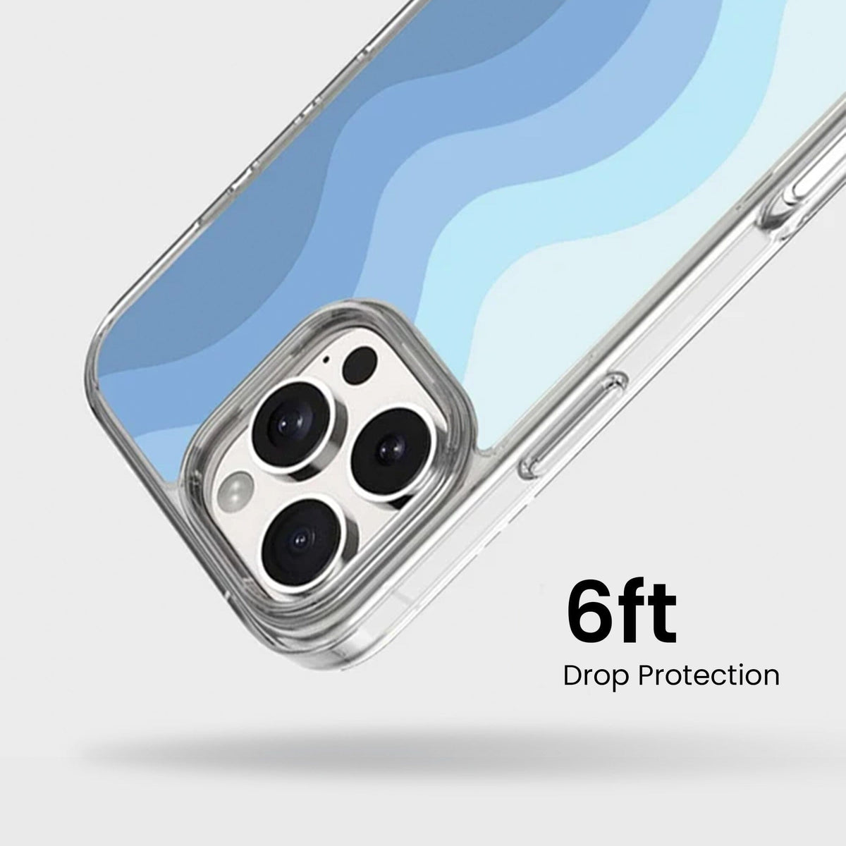 iPhone 16 Pro Case With MagSafe - Blue Wave
