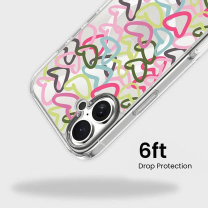 iPhone 17 Clear Case - Graffiti Design