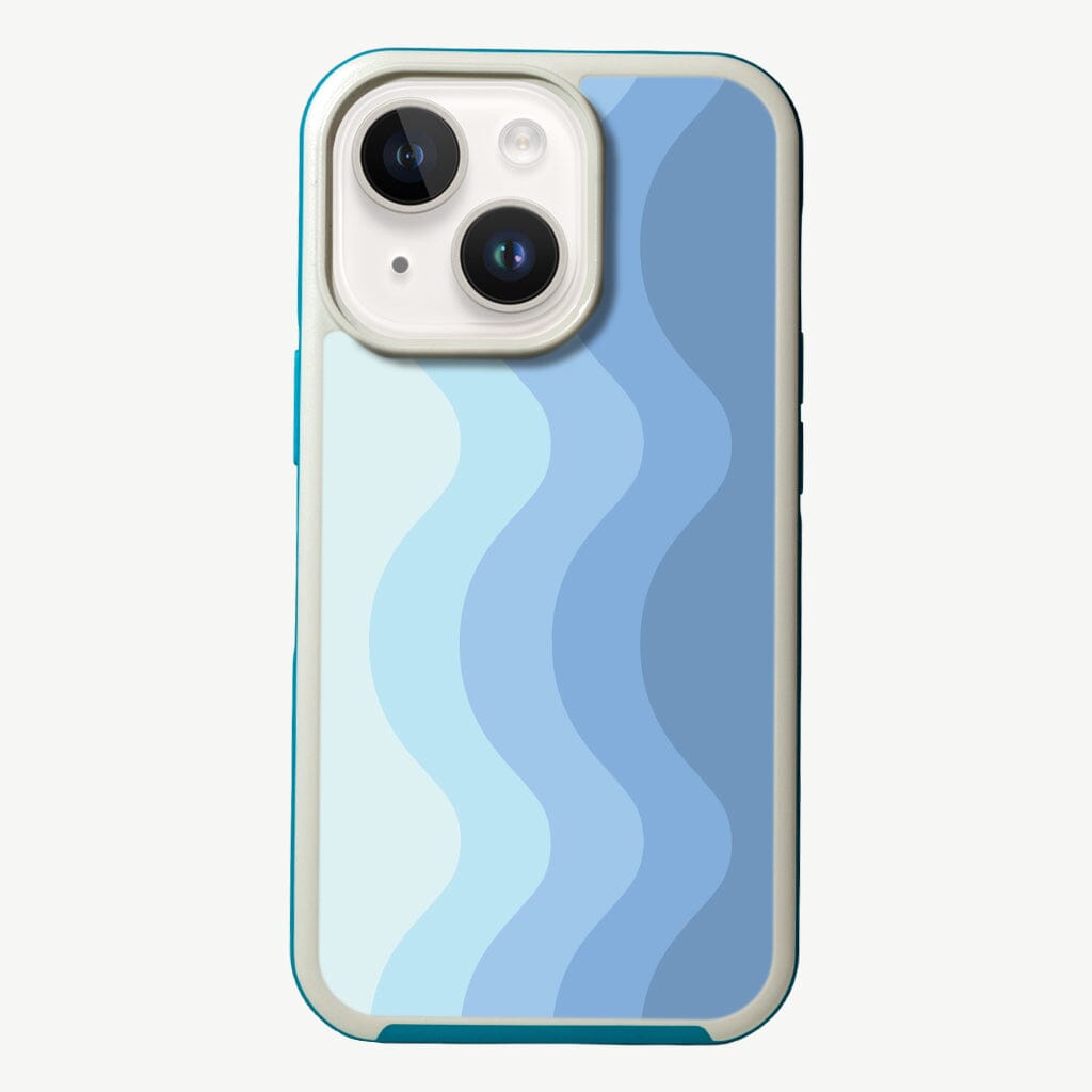 MagSafe iPhone 14 Plus Blue Wave Case