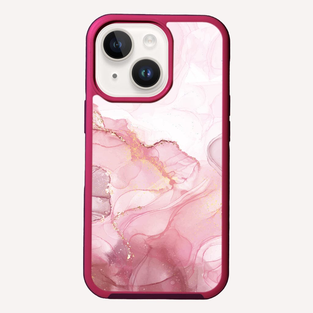 MagSafe iPhone 13 Pink Marble Case