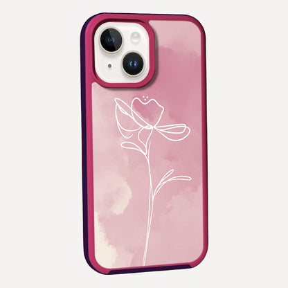 MagSafe iPhone 13 Pink Flower Case