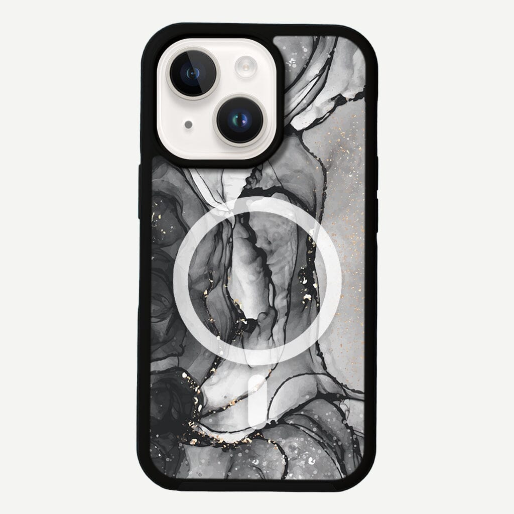 MagSafe iPhone 13 Black Marble Case