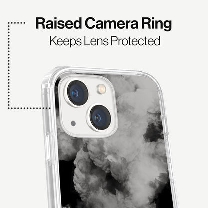 iPhone 15 Plus Case With MagSafe - White Cloud