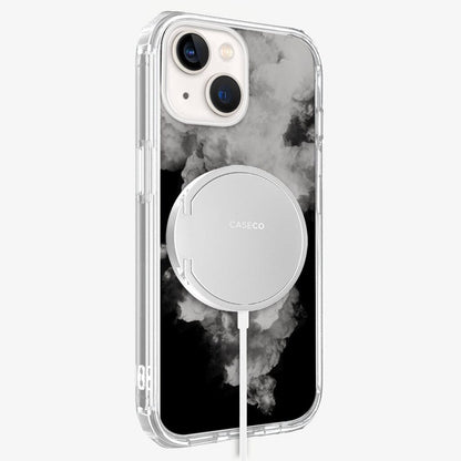 iPhone 15 Case With MagSafe - White Cloud