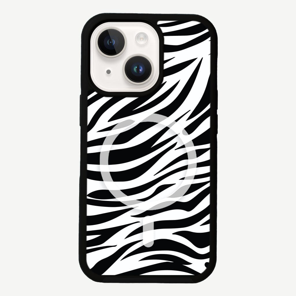 MagSafe iPhone 14 Plus Zebra Case