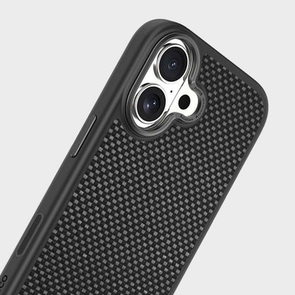 iPhone 17 Aramid Fiber Weave Pattern Case
