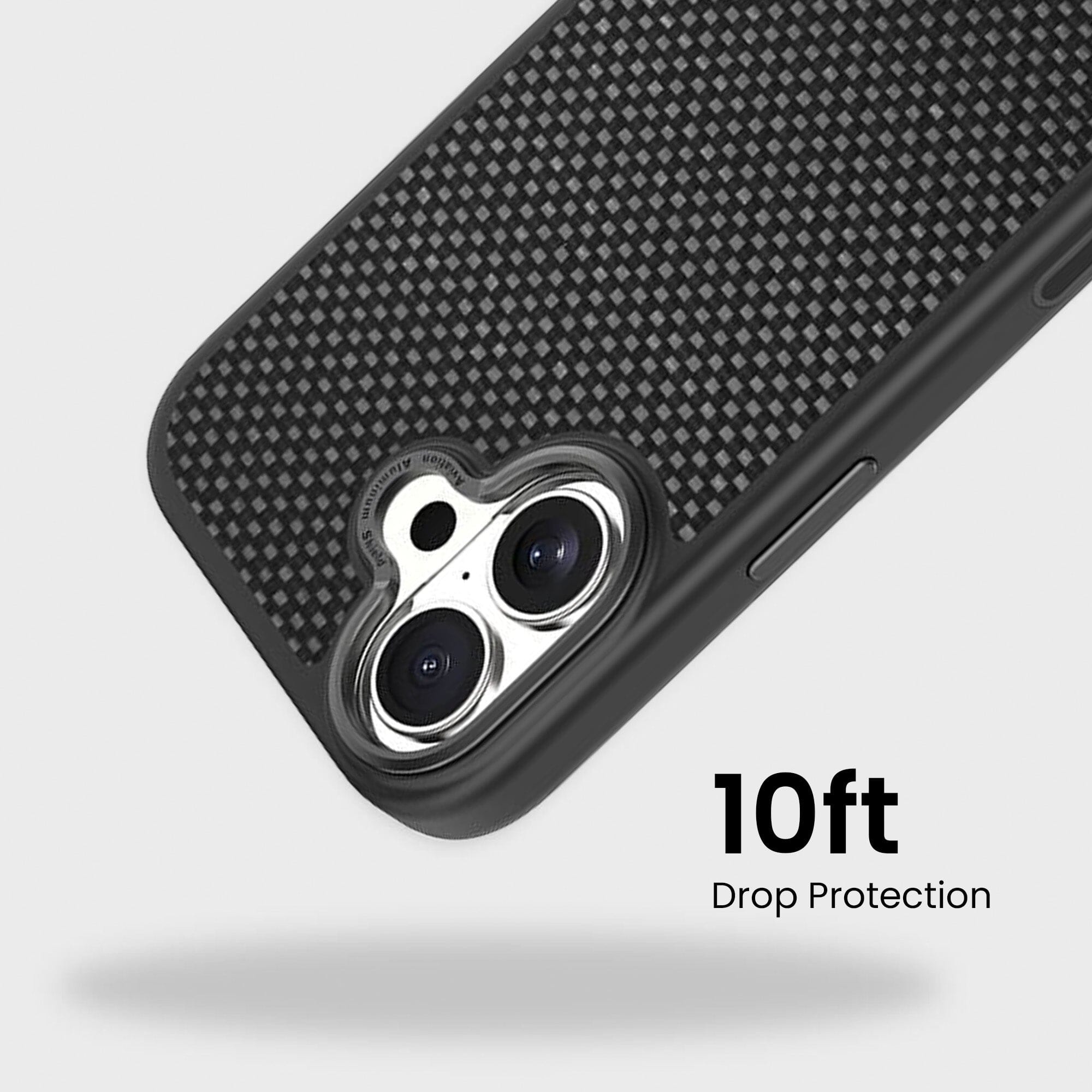 iPhone 17 Aramid Fiber Weave Pattern Case