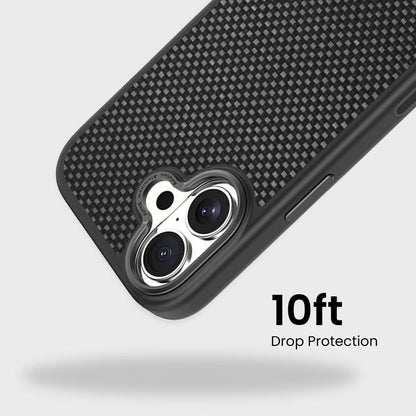 iPhone 17 Aramid Fiber Weave Pattern Case