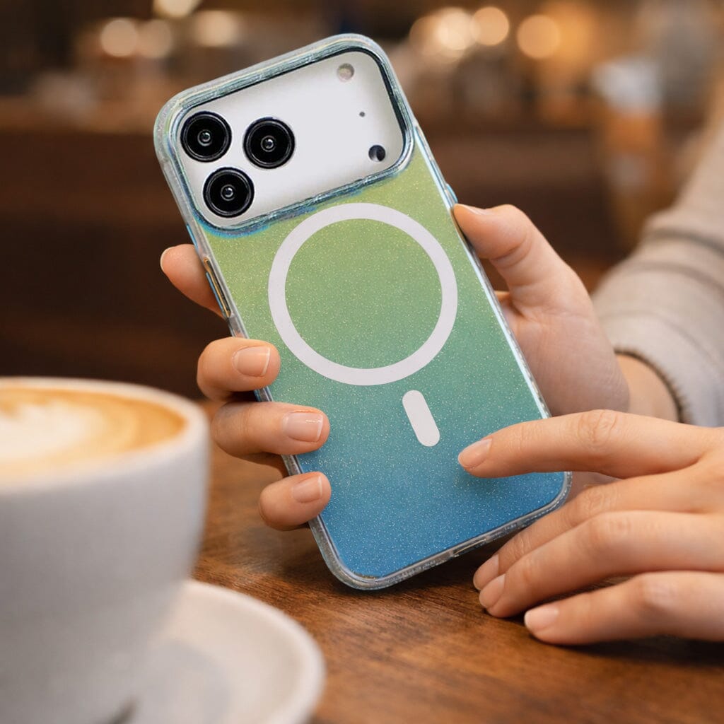 iPhone 17 Pro Max Iridescent Clear Case