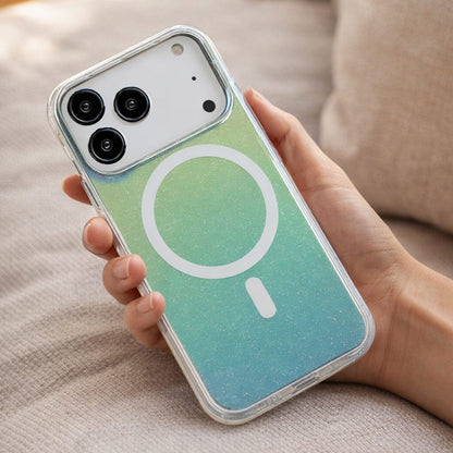 iPhone 17 Pro Max Iridescent Clear Case