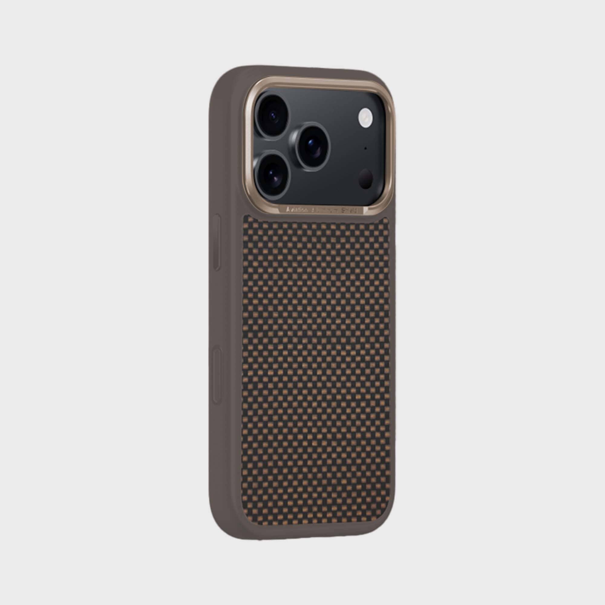 iPhone 17 Pro Aramid Fiber Weave Pattern Case