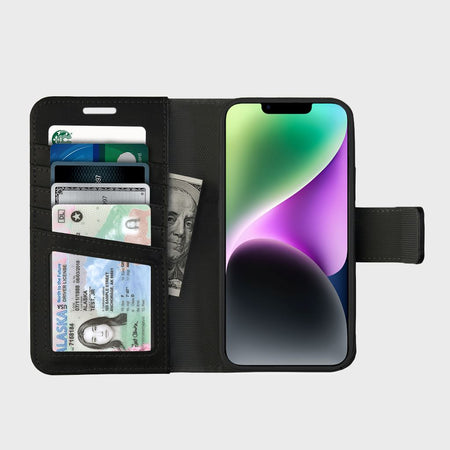 Tiyoo Flip Phone Case For IPhone 12 Mini, Premium Magnetic Wallet - View #3